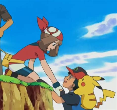 Ash And May Pokemon Pictures Pokemon Advanced Ash And May