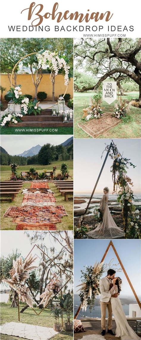 ️ 20 Boho Wedding Arches Altars And Backdrops Hi Miss Puff