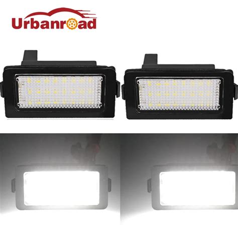 Urbanroad Pcs V K Car Led Number Licence Plate Light For Bmw E