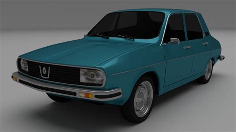 Dacia 1300 Renault 12 3d Model Cgtrader