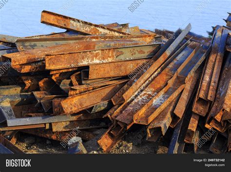 Rusty Steel Metal Bars Image And Photo Free Trial Bigstock