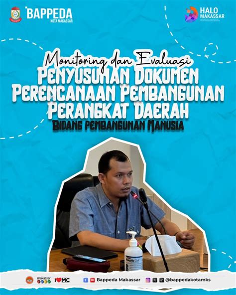 Bappeda Kota Makassar Melaksanakan Kegiatan Monitoring Dan Evaluasi