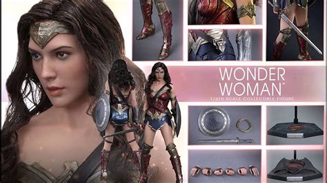 Gal Gadot Wonder Woman Preview Hot Toys 1 6th Limited Figure DC Batman