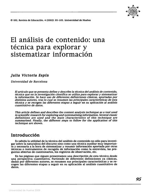 T Cnica Para Explorar Y Sistematizar Informaci N