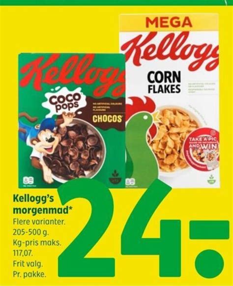 Kellogg S Morgenmad Tilbud Hos Coop 365