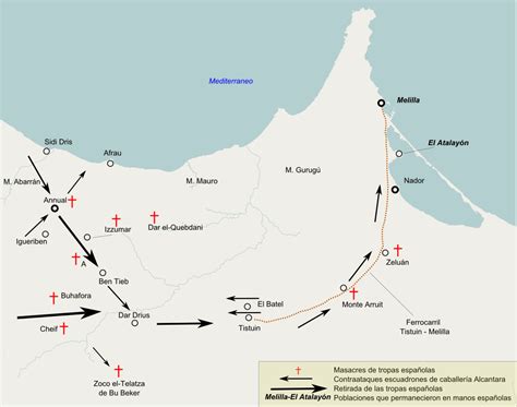 La Bataille D Anoual Espagne Guerre Du Rif