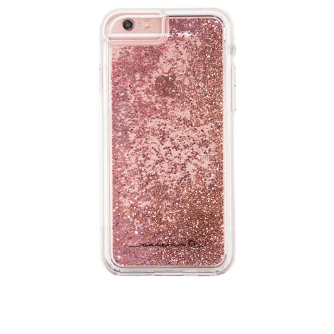 Rose Gold Glitter Rose Gold Iphone 6s Case