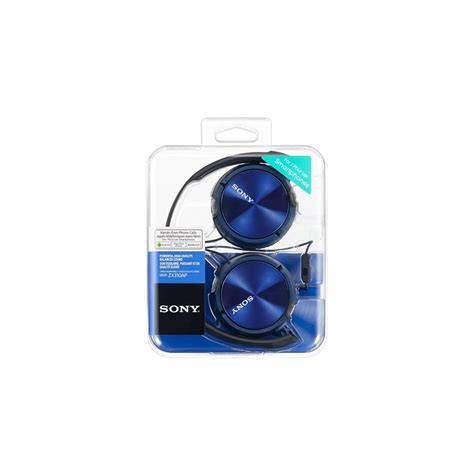 หฟง On Ear Sony MDR ZX310AP Blue Education Studio7