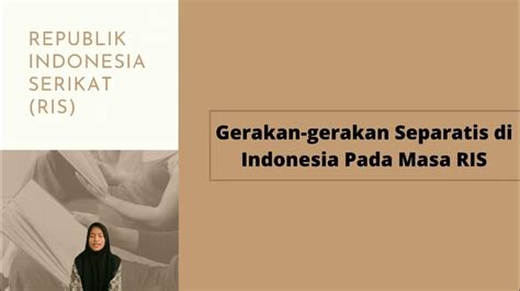 Persatuan Dan Kesatuan Bangsa Pada Masa Republik Indonesia Serikat