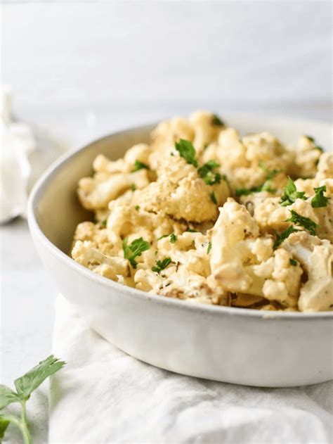 Cauliflower in Cheese Sauce - The Dizzy Cook