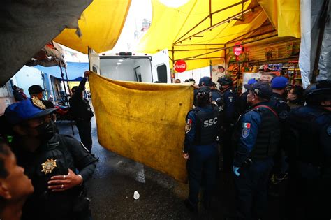 La Jornada Balacera En Tepito Deja Un Hombre Muerto Y Un Herido