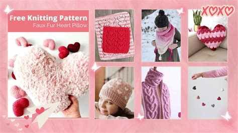 10 Free Heart Knitting Patterns For Valentines Day