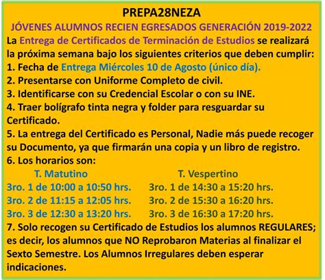 Preparatoria No On Twitter Info Alumn S Recien Egresad S