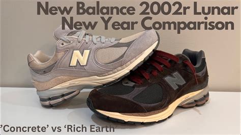 New Balance R Lunar New Year Concrete Vs Rich Earth Comparison