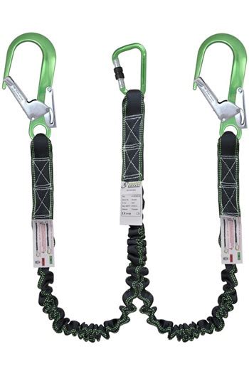 Kratos Fa Kg Mtr Twin Expandable Shock Absorbing Lanyard