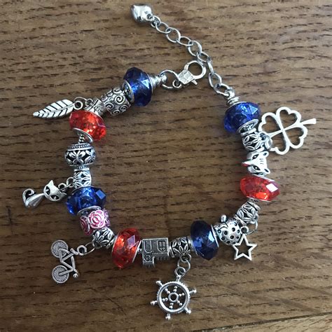 Adjustable Charm Bracelet Etsy