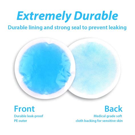 NEWGO Ice Pack For Injuries Reusable Packs With Sleeve Hot Cold Therapy Small Round Gel Ice