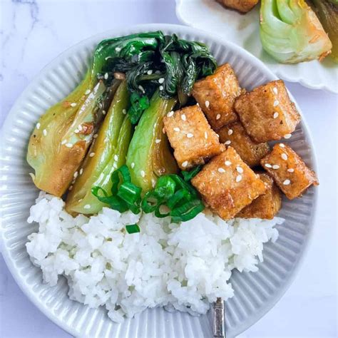 Tofu And Bok Choy Stir Fry Curious Flavors