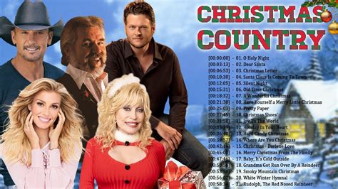 Top Country Christmas Songs Of All Time Country Christmas Music