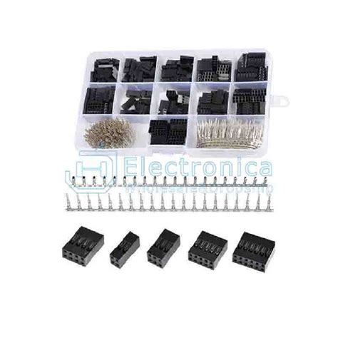 620pcs 2 54mm DuPont Connector Shell Kit At Best Price