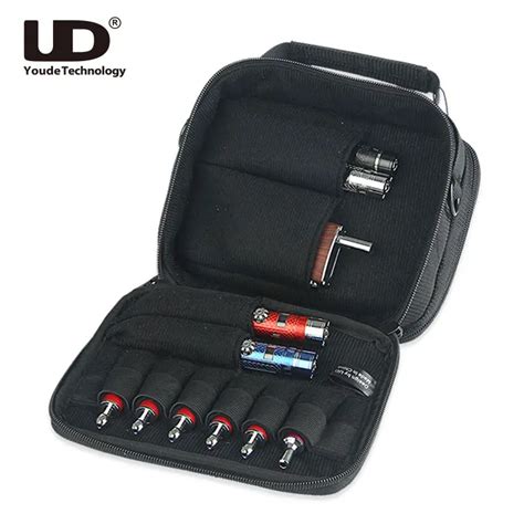 Ud Double Deck Vapor Pocket Shoulder Strap Bag E Cigs Carrying Bag For