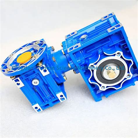 Flange Mounted Model Nmrv Series Aluminum Worm Gearboxes For Low Speed