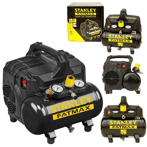 Stanley Fatmax Kompresor Bezolejowy L Bar Db B Bl Stf Za