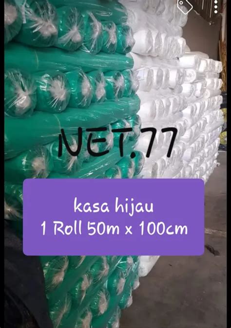 Waring Kasa Hijau Roll Murah Insect Net Safety Net Kasa Proyek