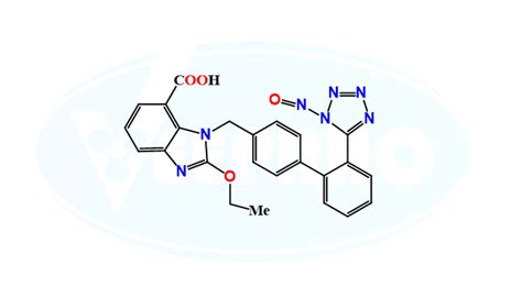 N Nitroso Candesartan Cilexetil EP Impurity G Veeprho