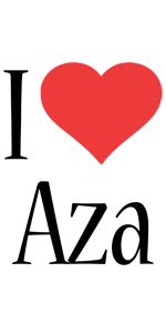 Aza Logo | Name Logo Generator - I Love, Love Heart, Boots, Friday ...