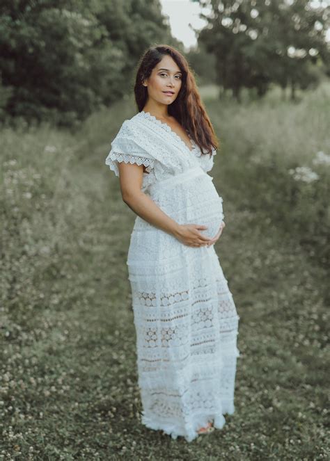 Maternity Lace Dress Maternity Boho Dress Maternity Gown Etsy