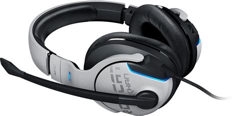 Best Buy Roccat Khan Aimo Hi Res Rgb Gaming Headset White Black