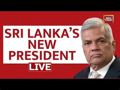 Live Ranil Wickremesinghe Elected As New Sri Lanka President