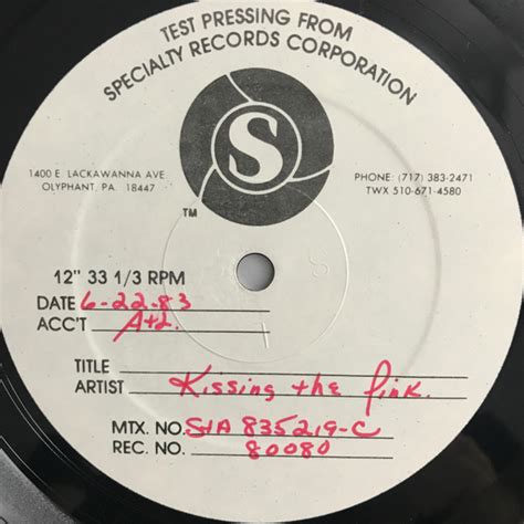 Kissing The Pink Naked 1983 Vinyl Discogs