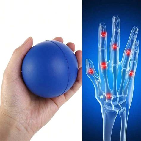 Finger Strengthening Grip Massager Hand Stress Exercisers Ball