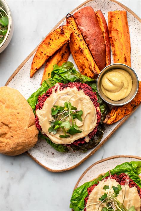 The Best Vegan Beet Burgers Wholesome And Hearty From My Bowl