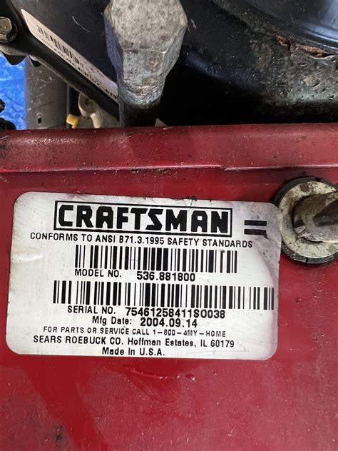 Craftsman 536881800 Belts Snowblower Forum