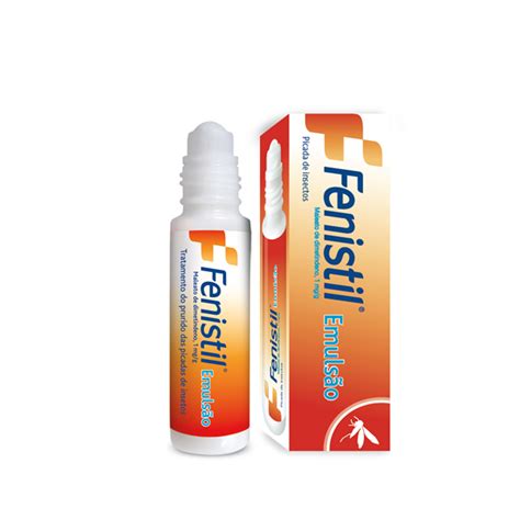 Fenistil Emulsao 1mg g Frasco 8ml Emulsão Cutanea Dimetindeno