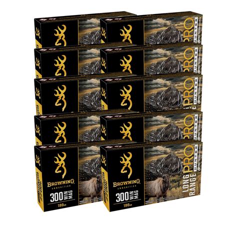 Browning Ammunition Long Range Pro Hunter 300 Win Mag Ammo