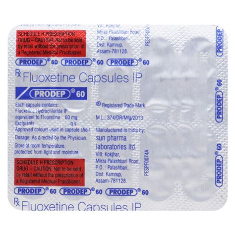 Prodep 60mg Capsule 10s Price Uses Side Effects Netmeds