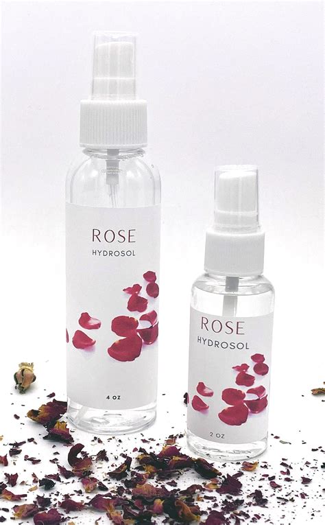 Hydrosol Rose Handcrafted Steam Distilled Organic Facial Toner Natural