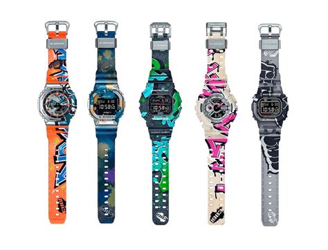 New G Shock Street Spirit Collection Inspired By Graffiti Armonissimo