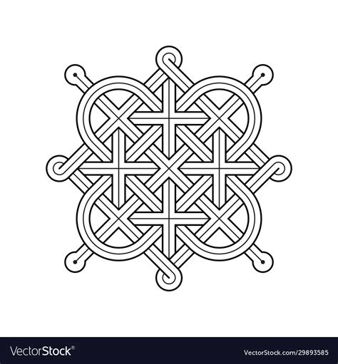 Celtic Knot Heart Coloring Pages