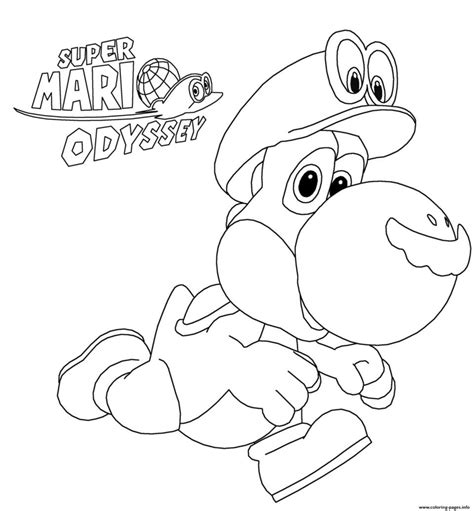 Yoshi Dibujos De Mario Bros Para Colorear