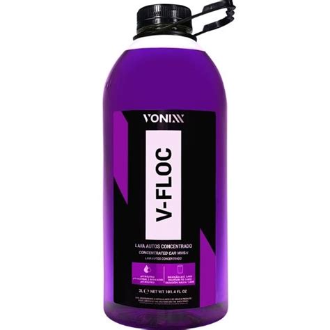 V Floc L Vonixx Shampoo Automotivo Neutro Concentrado