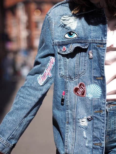 The Customised Jacket With Patches And Pins Is The Must Have Piece Of