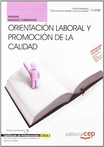 Manual Orientación Laboral y Promoción de la calidad Certificados de