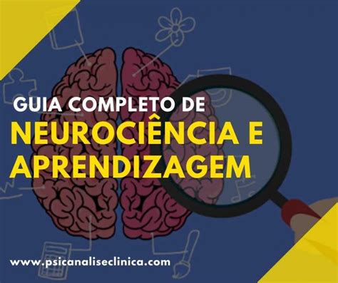 Neurociência e Aprendizagem guia completo Psicanálise Clínica