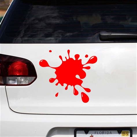 Cheap Exterior Accessories Vinyl Stickers Water Droplets Car Sticker