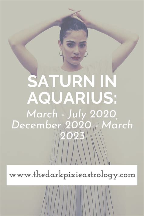 Saturn In Aquarius Insights And Lessons